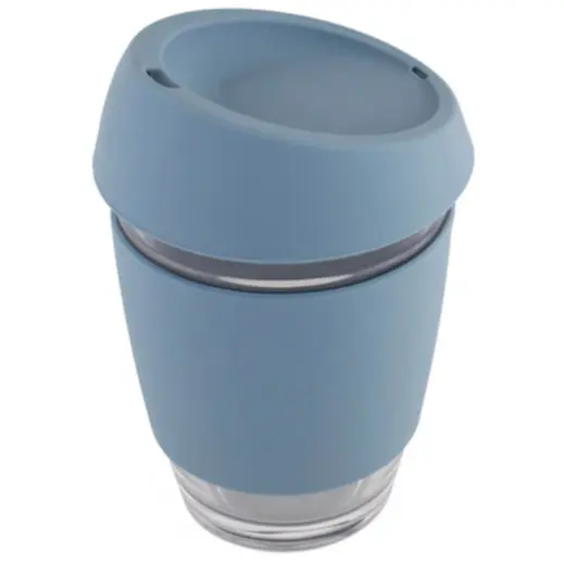 340ml Silicone Sippy Powder Blue